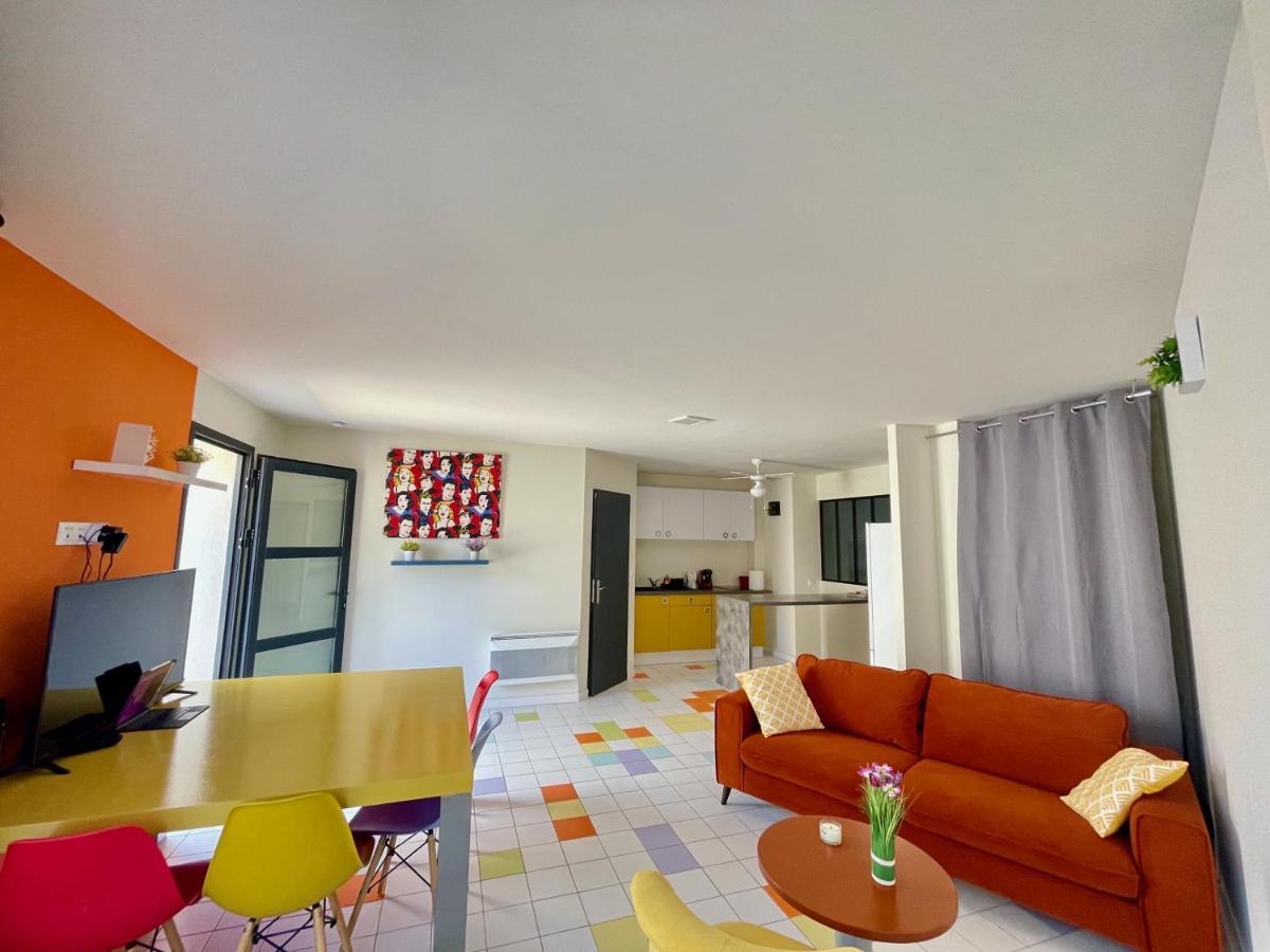 Appart Pop-Art Proche Autoroute, Plages Et Attractions, Wifi - Tv, Deco Stylee, Calme Bessan Eksteriør billede